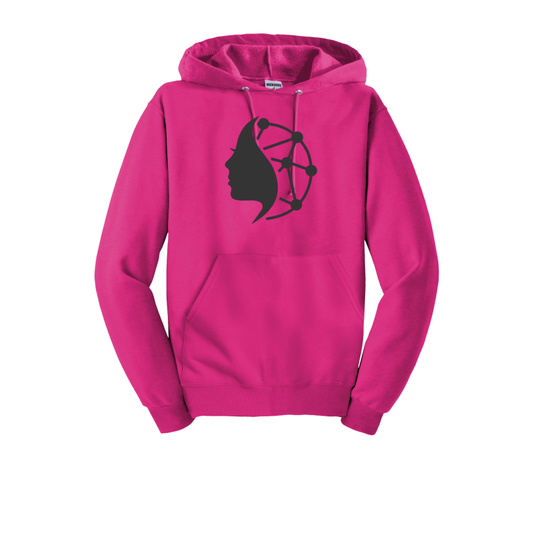 Unisex Branded Hoodie (Sangria)