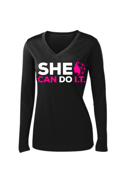 Ladies Sport-Tek® Long Sleeve Shirt