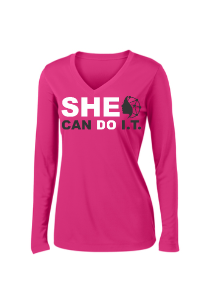 Ladies Sport-Tek® Long Sleeve Shirt